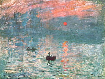 Клод Моне. "Впечатление. Восход солнца". 1872 г